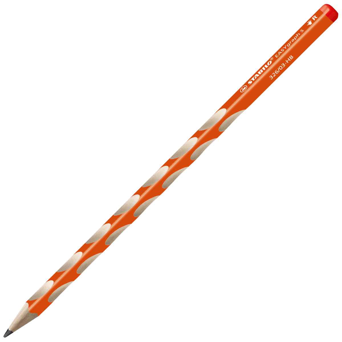 STABILO Bleistift EASYgraph S 326 HB rechts orange