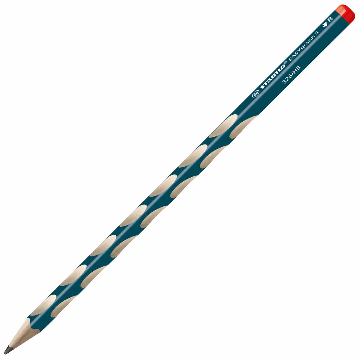 STABILO Bleistift EASYgraph S 326 HB rechts petrol