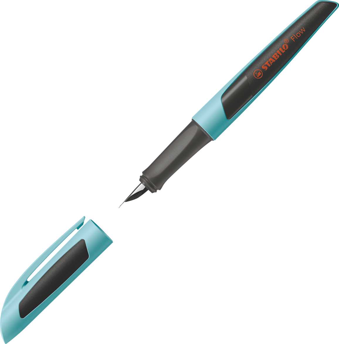 STABILO Füllhalter Flow Sporty M hellblau (puristblue)