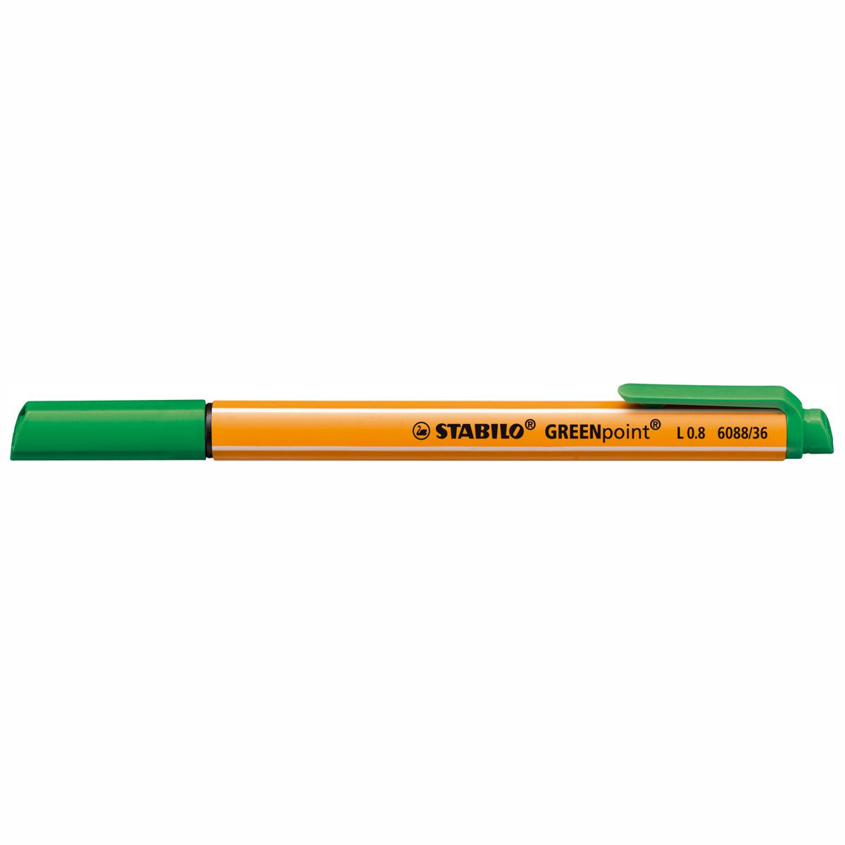 STABILO Feinschreiber GREENpoint 6088/41 0,8mm grün