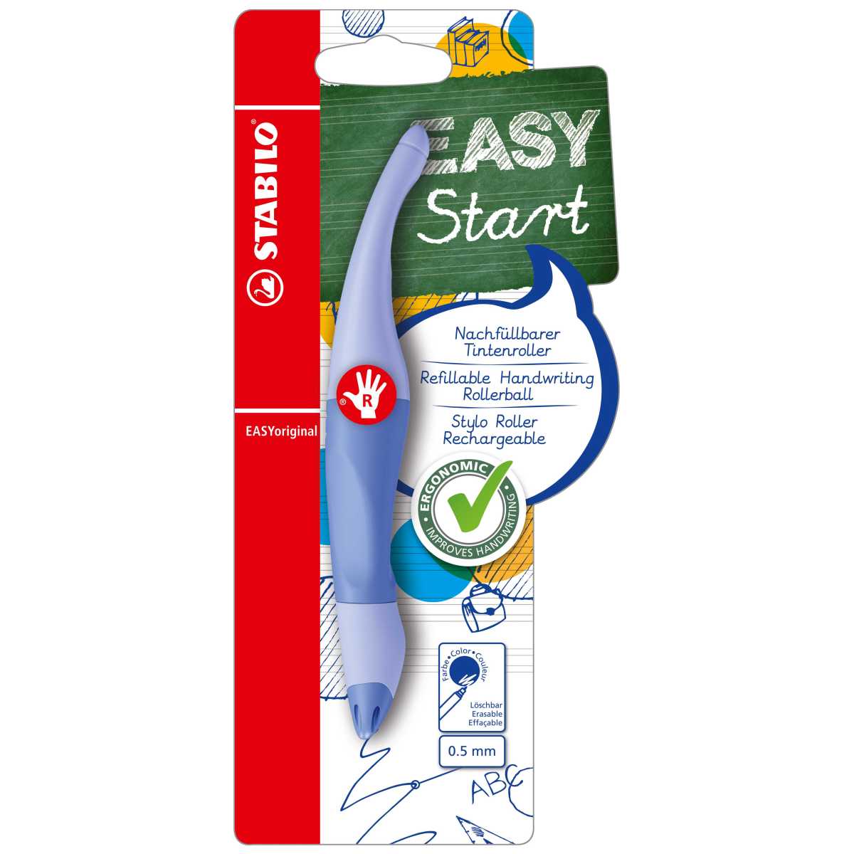STABILO Tintenroller EASYoriginal R wolkenblau