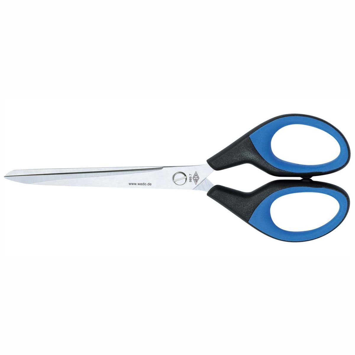 WEDO Schere Edelstahl 9897 18cm / 7" Gummigriff Softcut