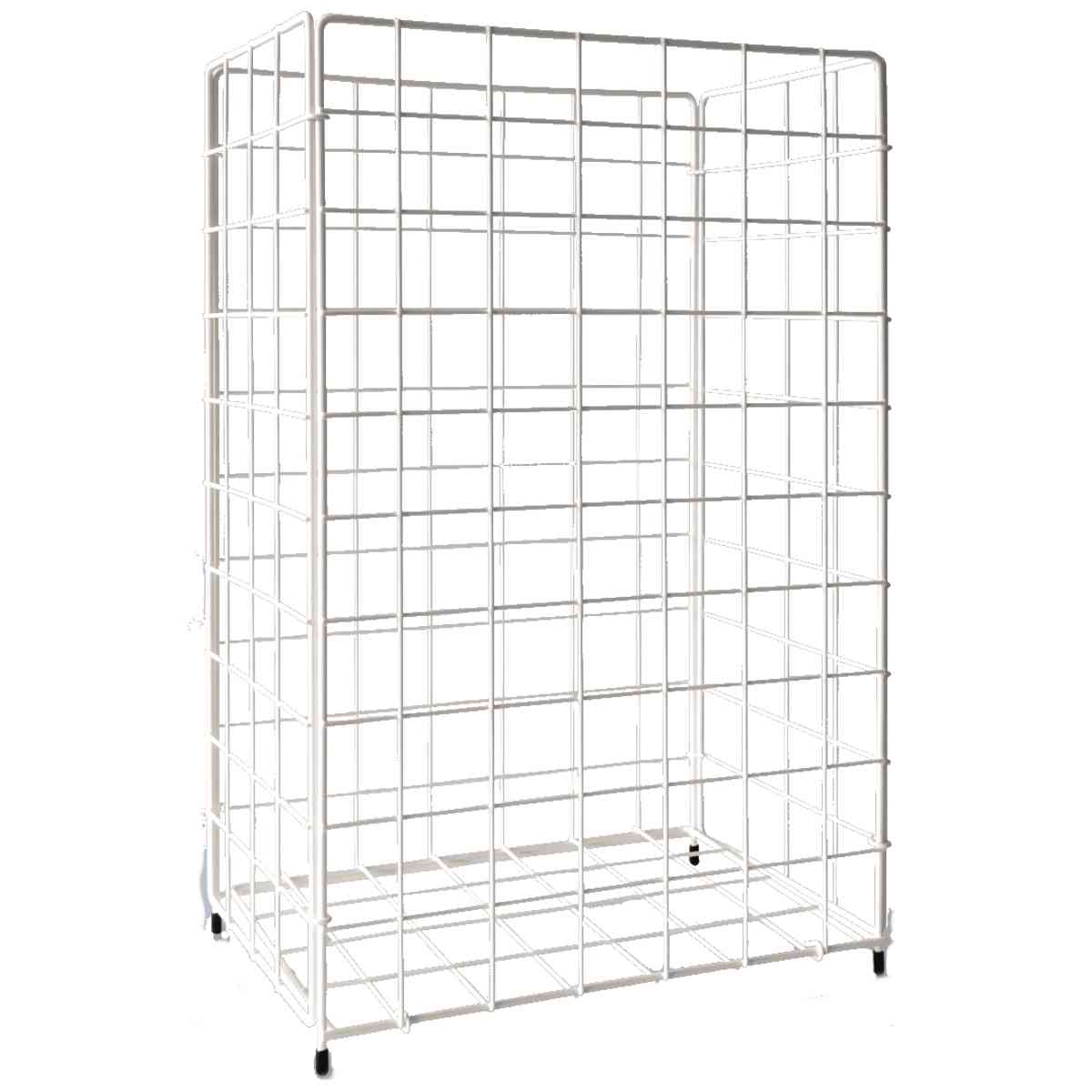 FRIPA Sammelkorb / Papierkorb 2340013 41x63x25,5cm 1Fach Draht weiß