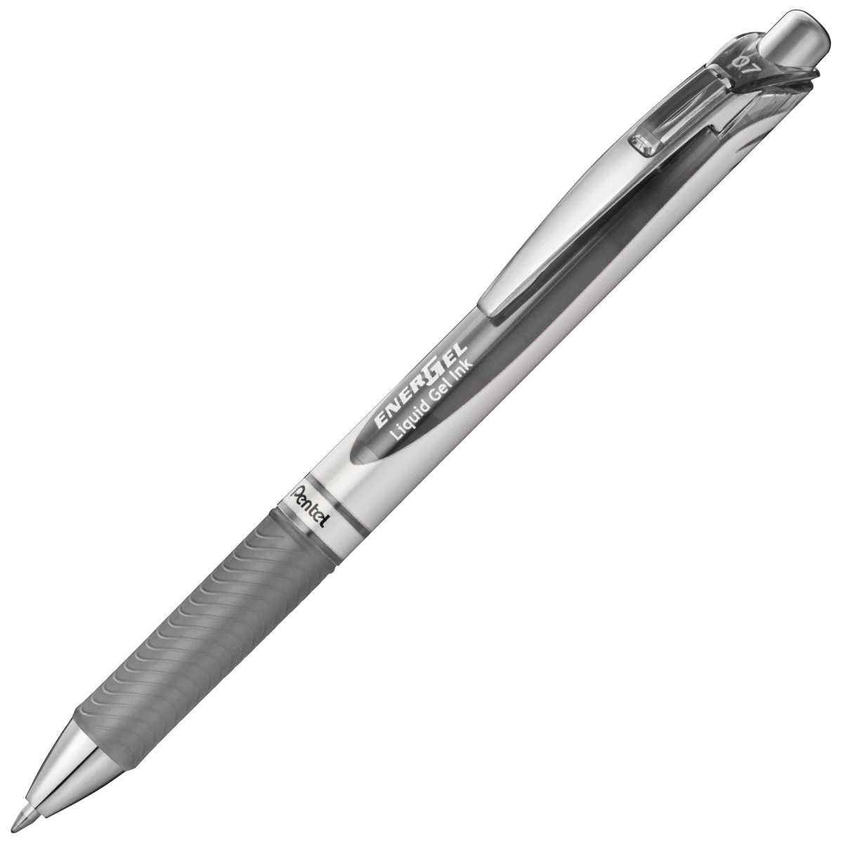 PENTEL Liquid Gelschreiber 07 EnerGel BL77 grau