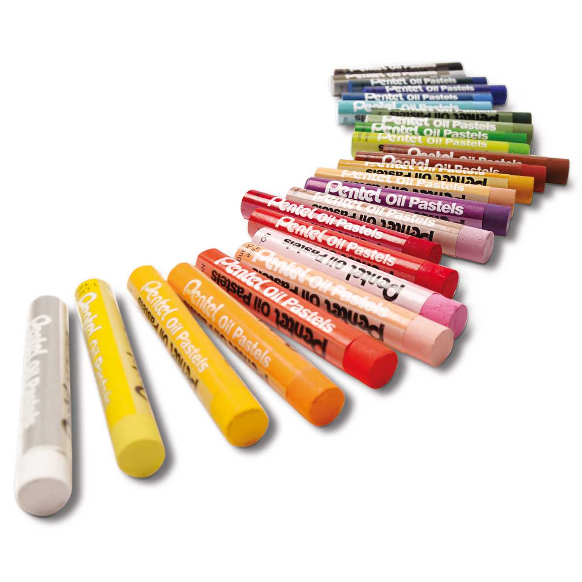 PENTEL Ölpastellkreide PHN-25 PentelARTS im Etui 25 Stück