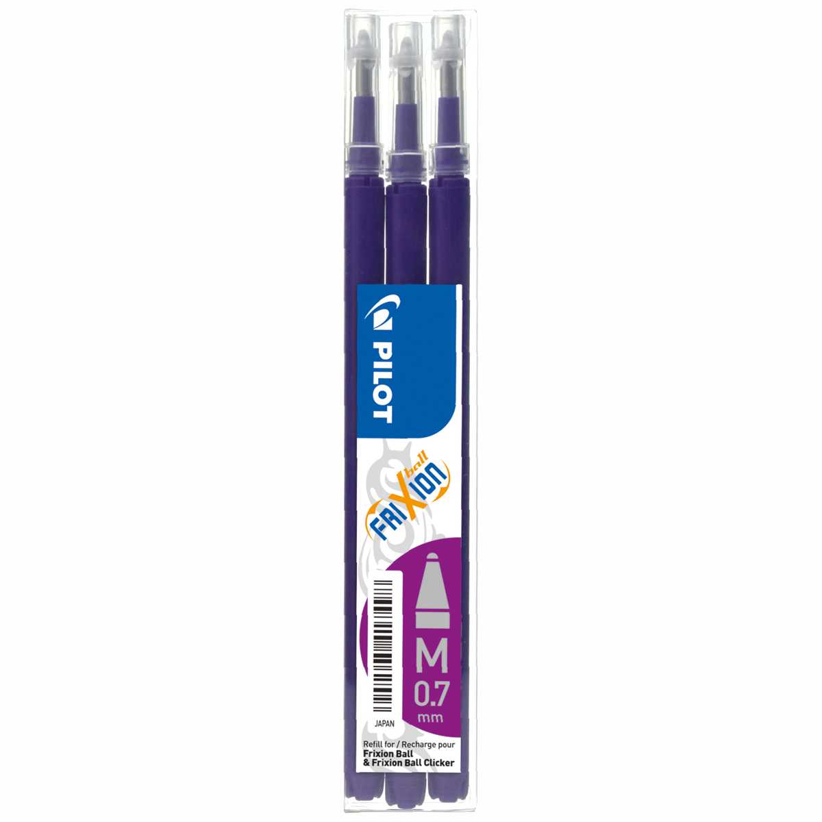 PILOT FriXion Ball Ersatzmine 0,7mm violett 3 Stück