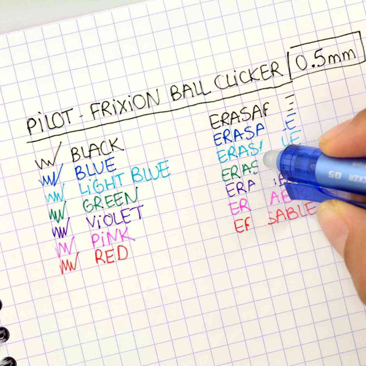PILOT Tintenroller FriXion Ball Clicker 0,5mm grün