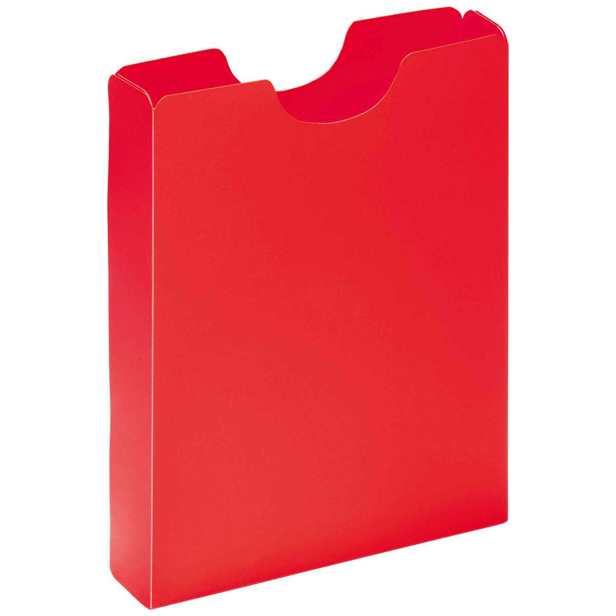 PAGNA Schulheftbox A4 50mm PP Kunststoff rot