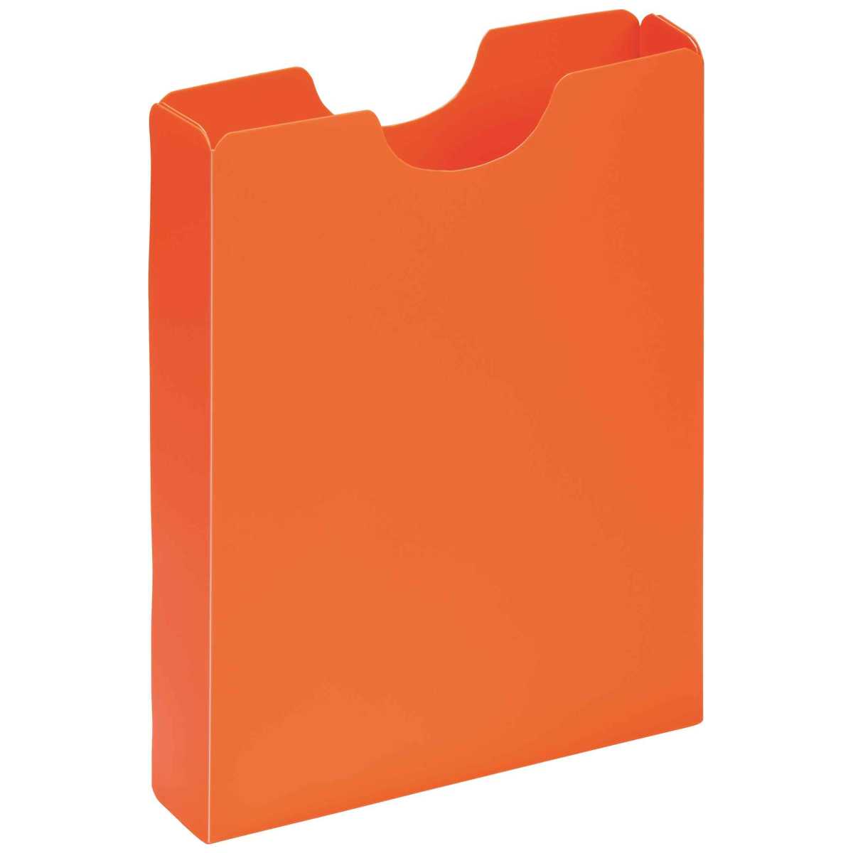 PAGNA Schulheftbox A4 50mm PP Kunststoff orange