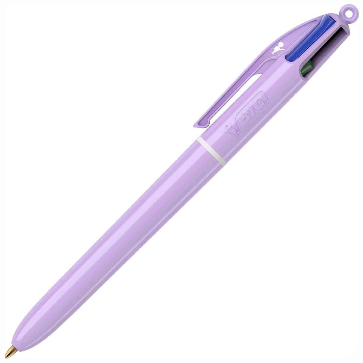 BIC 4-Farb-Kugelschreiber 4Colours Pastell violett
