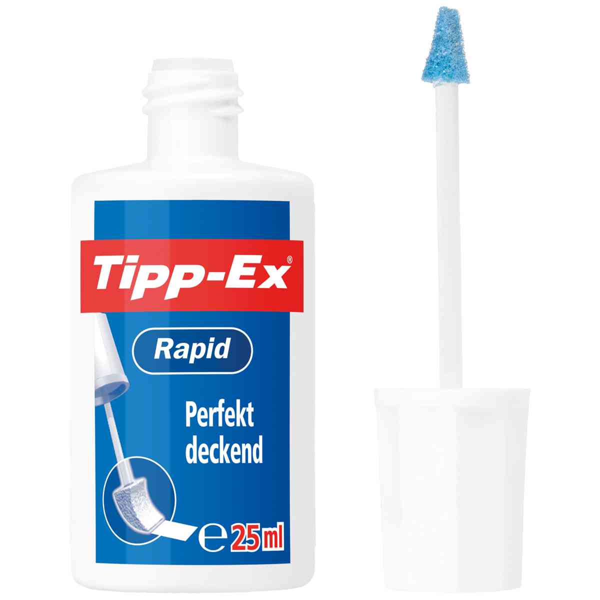 TIPP-EX Rapid Korrekturfluid schnelltrocknend weiß 25ml 2+1 SPARPACK