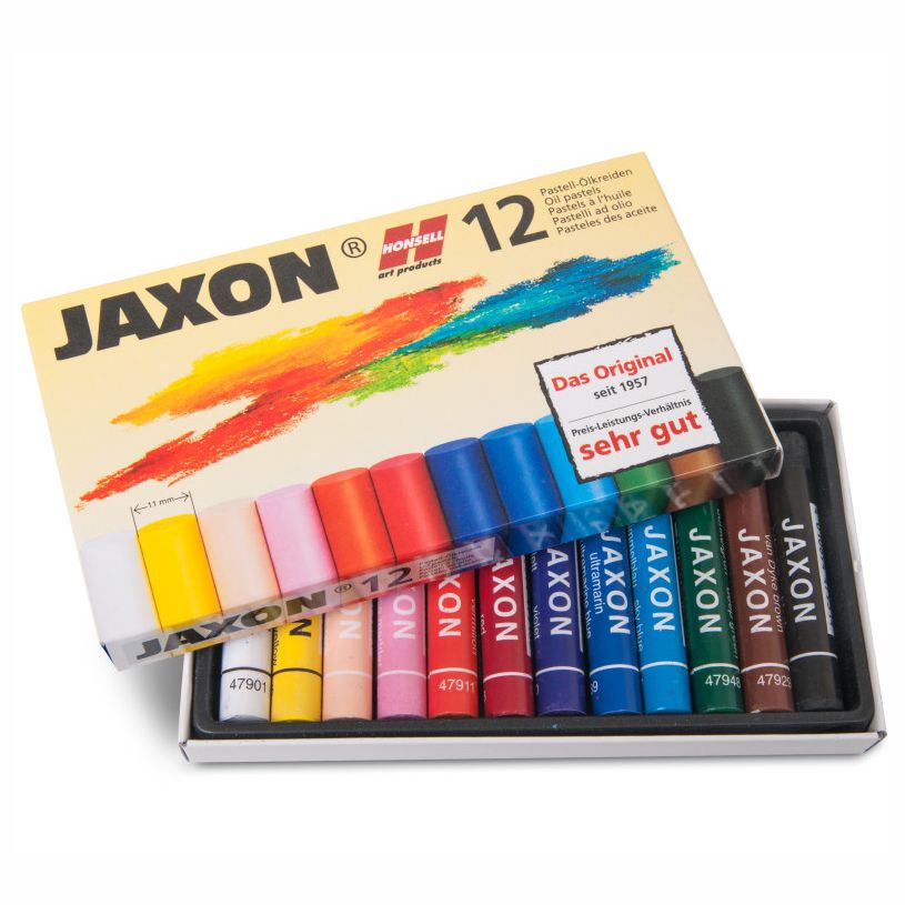 JAXON Ölpastellkreide 47412 12 Stück