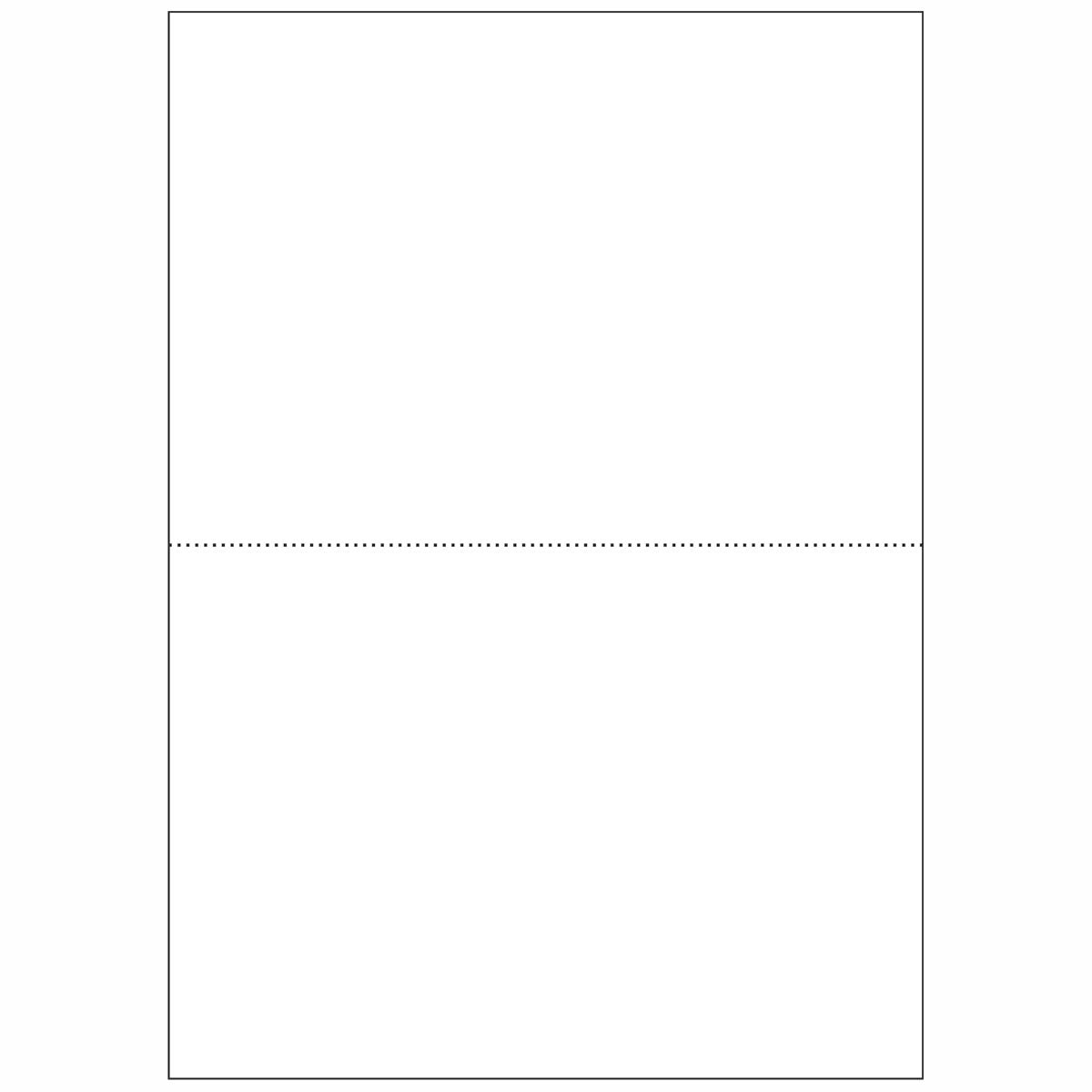Kopierpapier XERO Laser A4 perforiert auf A5 80g 1000 Blatt weiß