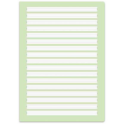 STAUFEN Style Heft A4 32 Blatt liniert 2. Klasse LIN 2 farbig hinterlegt