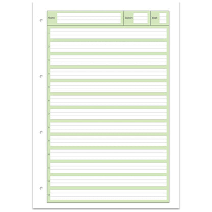 STAUFEN Arbeitsblätterblock STYLE A4 LIN 1 liniert (1. Klasse) 50 Blatt