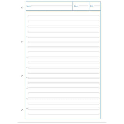 STAUFEN Arbeitsblätterblock STYLE A4 LIN 3 liniert (3. Klasse) 50 Blatt