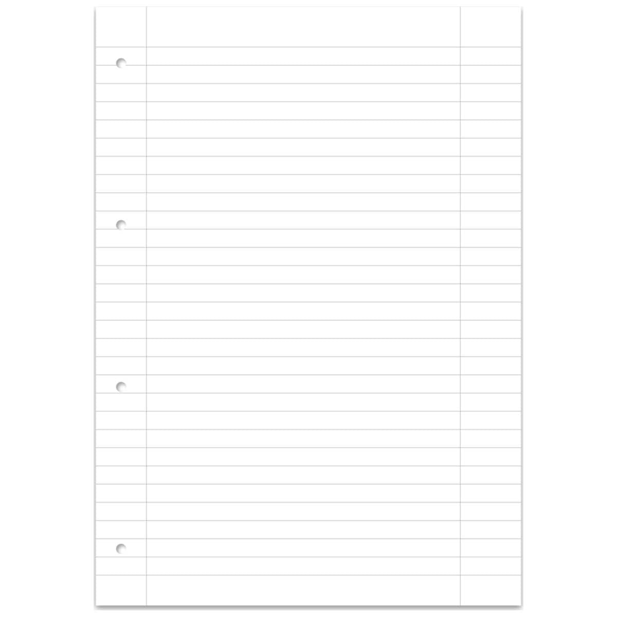 STAUFEN Collegblock A4 Style 80 Blatt liniert 2x Rand LIN27