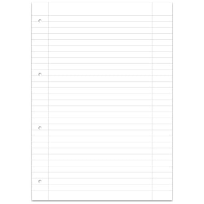 STAUFEN Collegblock A4 Style 80 Blatt liniert 2x Rand LIN27