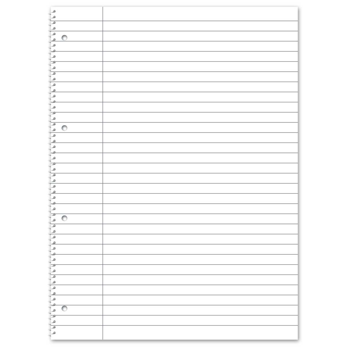 STAUFEN Collegeblock Twice A4 50 Blatt kariert LIN28 + 30 Blatt liniert LIN27