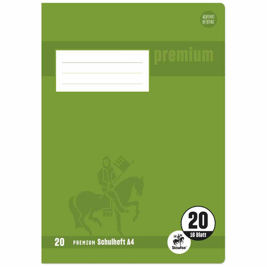 STAUFEN Premium Heft A4 16 Blatt LIN 20