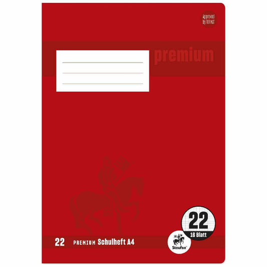 STAUFEN Premium Heft A4 16 Blatt LIN 22