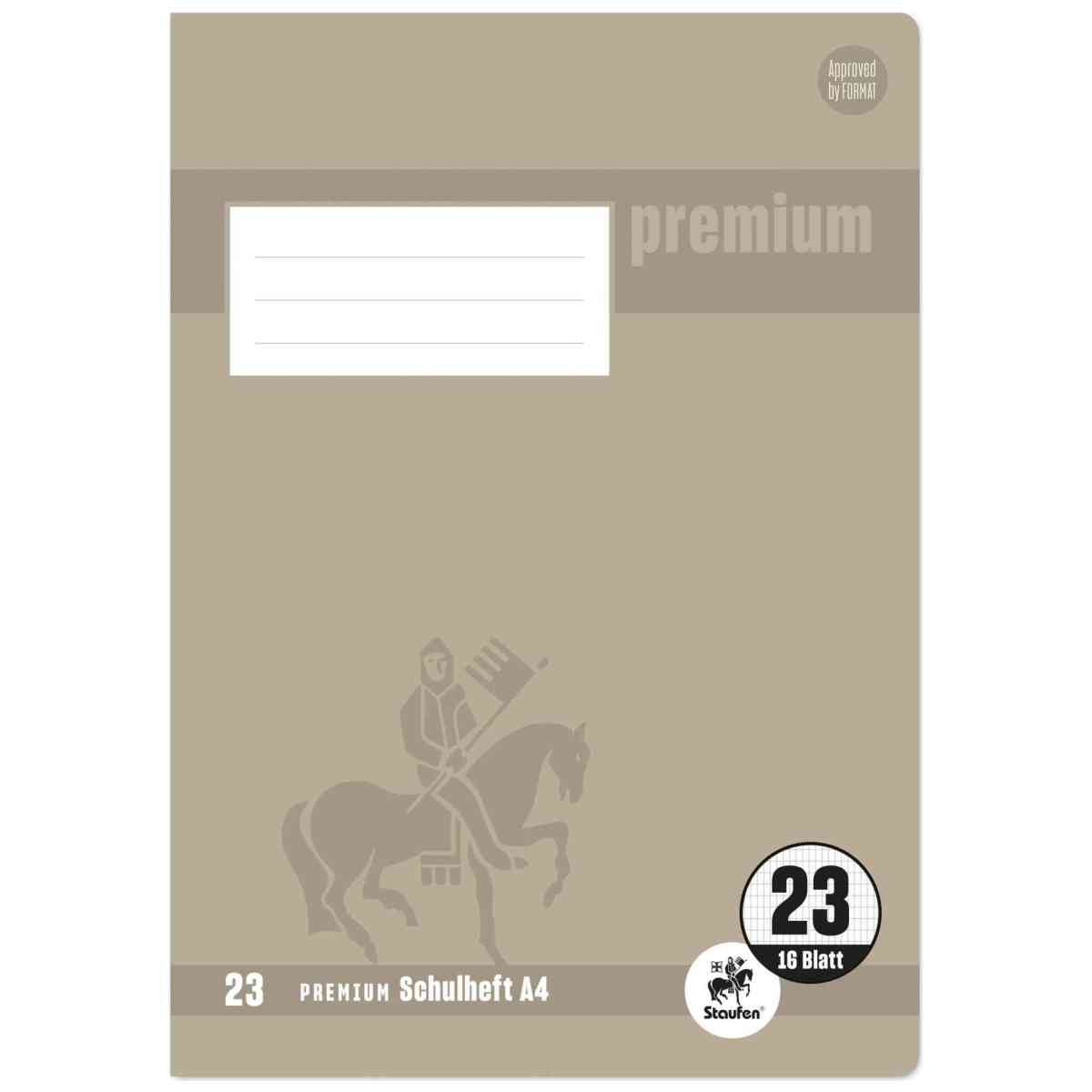 STAUFEN Premium Heft A4 16 Blatt LIN 23