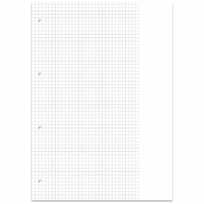 STAUFEN Premium Ringbucheinlage A4 50 Blatt LIN 26 kariert mit Rand
