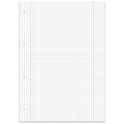 STAUFEN Ringbucheinlage A4 50 Blatt LIN28 kariert mit Doppelrand