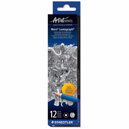 STAEDTLER Bleistift Mars Lumograph 100-F