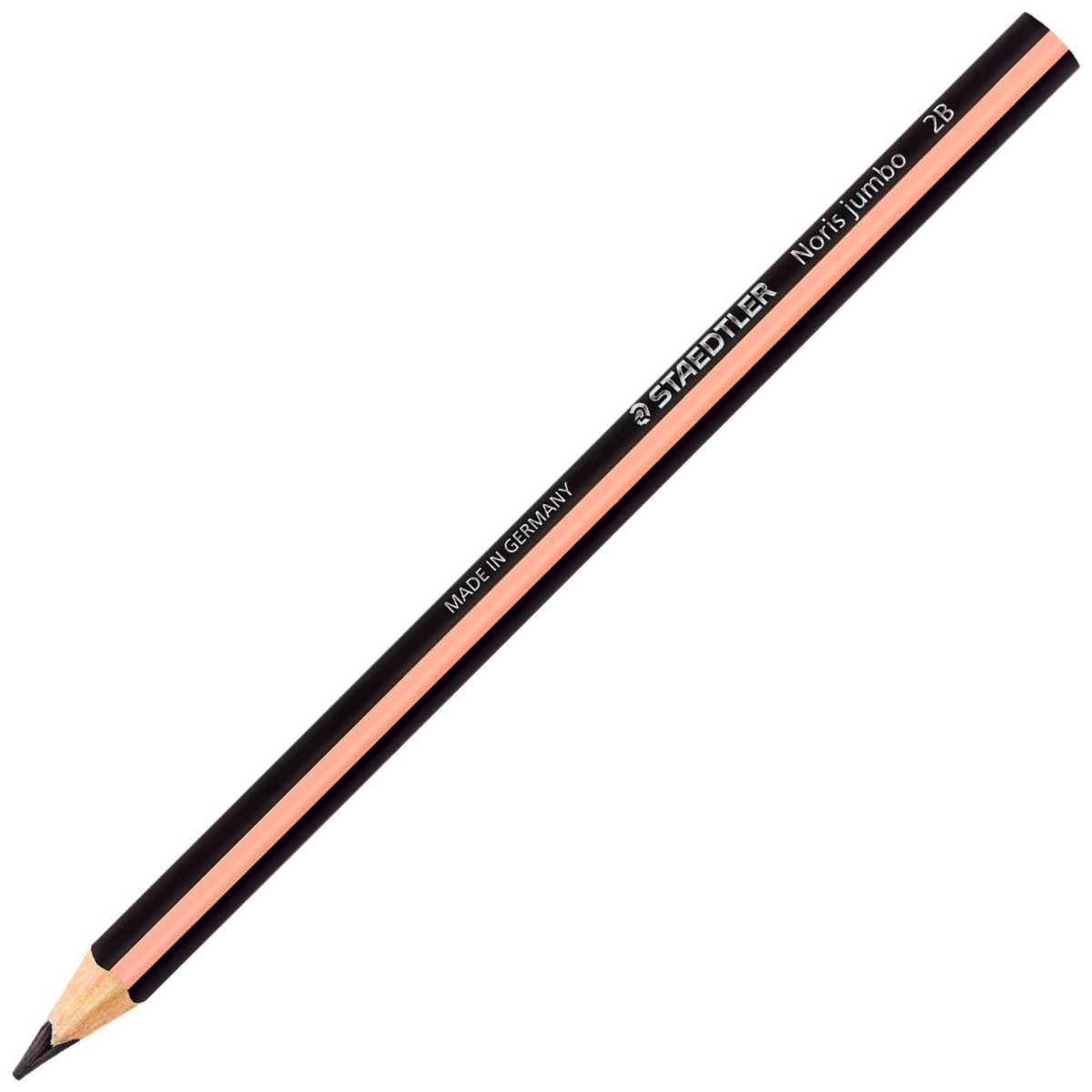 STAEDTLER Bleistift Noris jumbo 2B schwarz / apricot