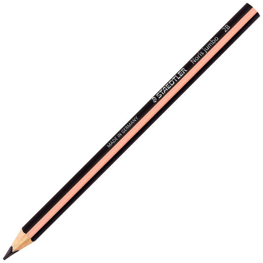 STAEDTLER Bleistift Noris jumbo 2B schwarz / apricot