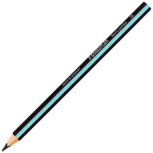 STAEDTLER Bleistift Noris jumbo 2B schwarz / türkis