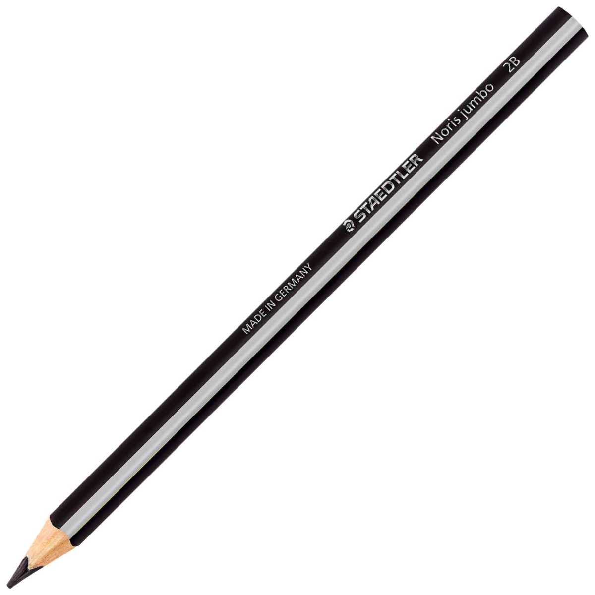 STAEDTLER Bleistift Noris jumbo 2B schwarz / grau