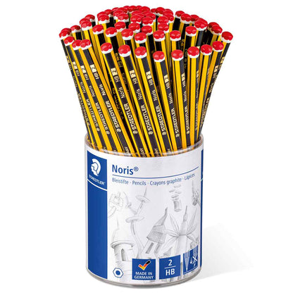 STAEDTLER Bleistift Noris 120 Nr. 2 - HB XXL SPARPACK 72 Stück