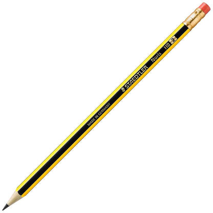 STAEDTLER Bleistift Noris 122 Nr. 2 mit Radiergummi 2+1 SPARPACK