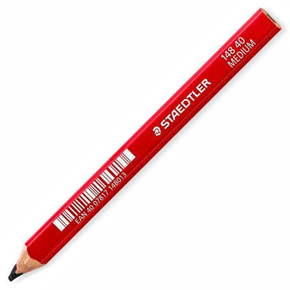 STAEDTLER Zimmermannbleistift 148 40 medium rot 12 Stück