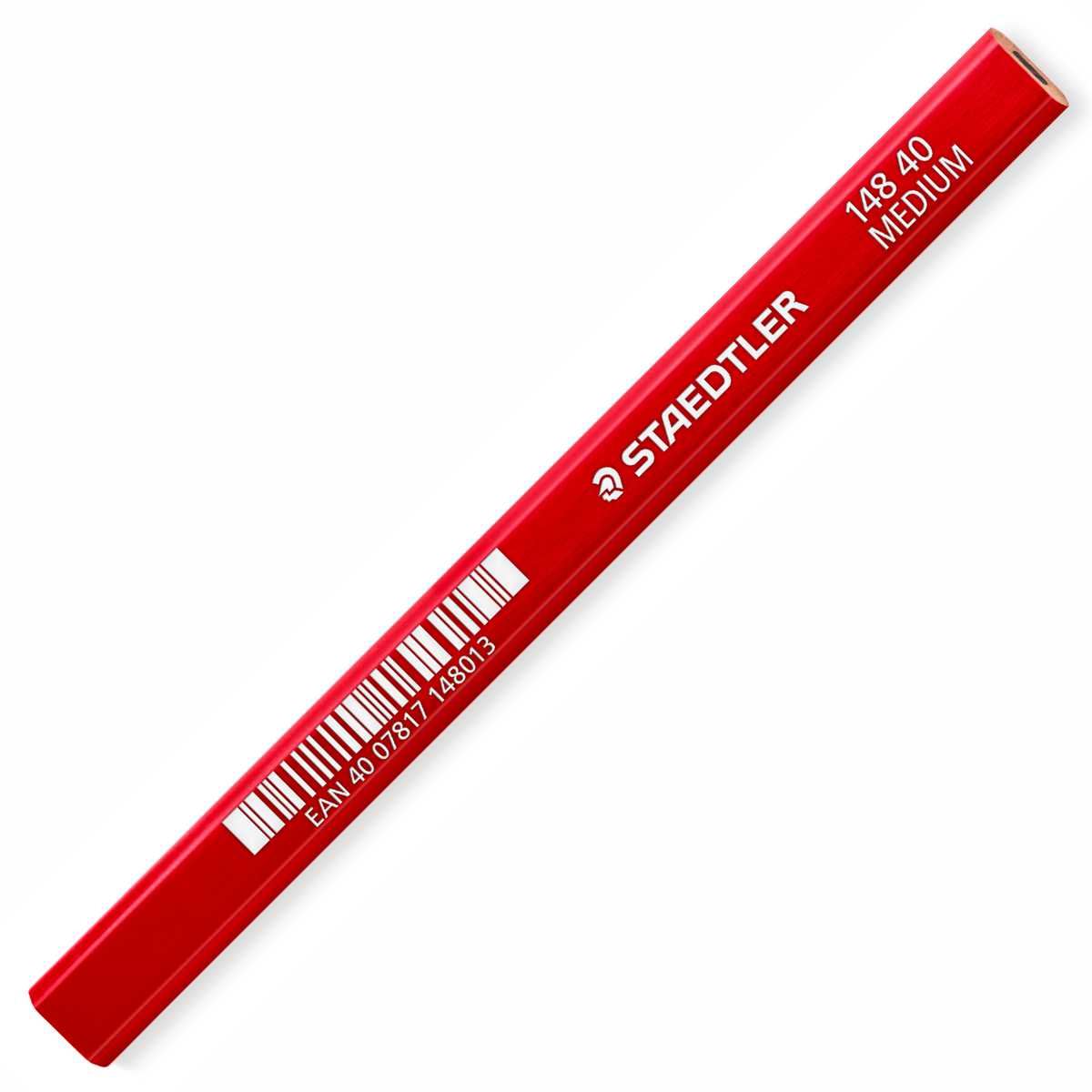 STAEDTLER Zimmermannbleistift 148 40 medium rot 12 Stück
