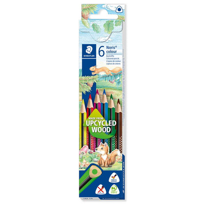 STAEDTLER Farbstifte Noris Color dreikant 6 Stück