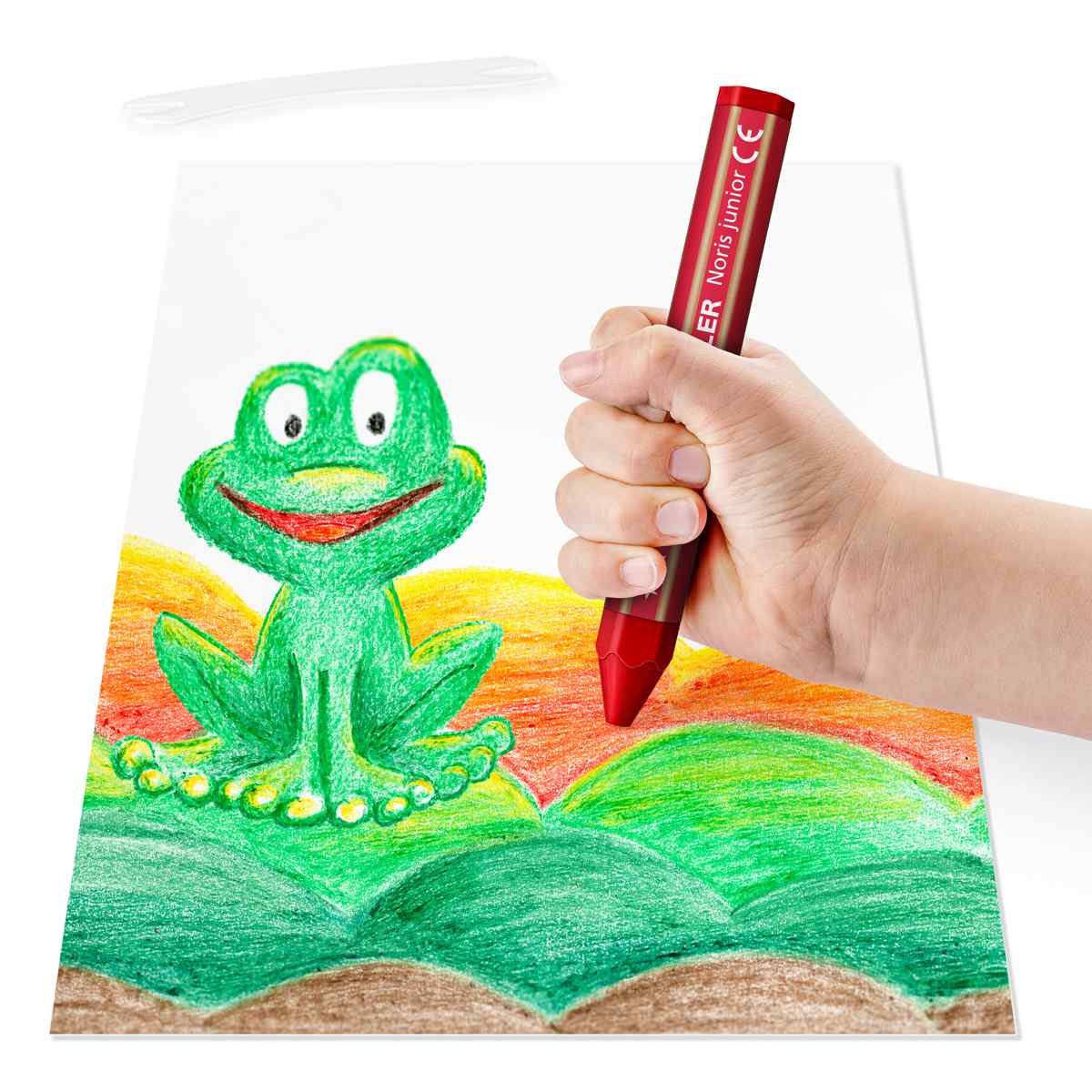 STAEDTLER Wachsmalkreide Noris junior 6 Farben im Etui