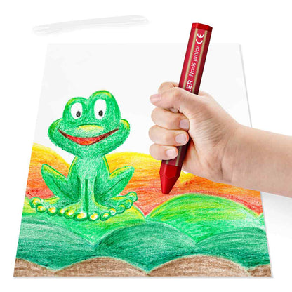 STAEDTLER Wachsmalkreide Noris junior 6 Farben im Etui