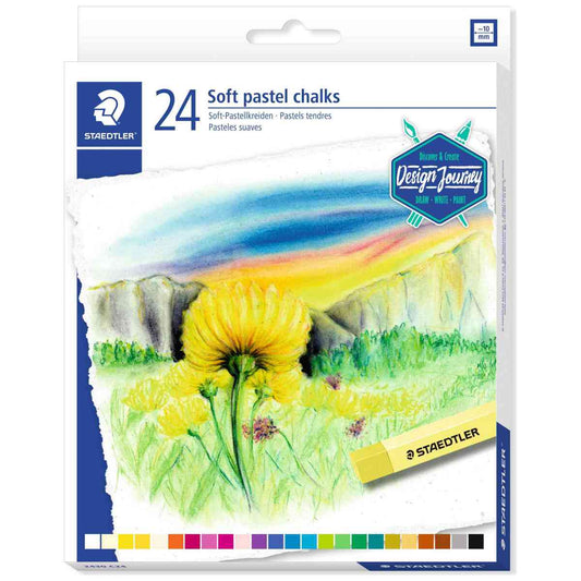 STAEDTLER Softpastell Kreiden 2430 24 Stück