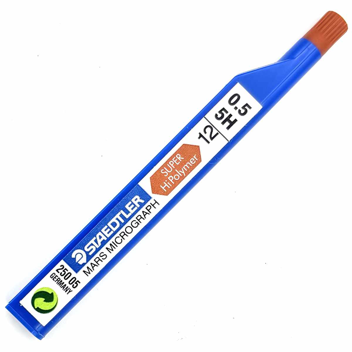 STAEDTLER Druckbleistiftmine 0,5mm 5H 12 Stück