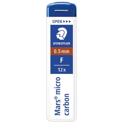 STAEDTLER Druckbleistiftmine 0,5mm F 12 Stück