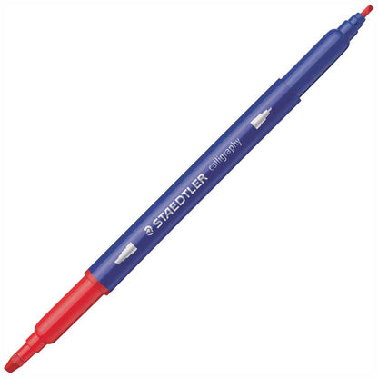 STAEDTLER Fasermaler 3005 TB12 Calligraph duo 12 Farben