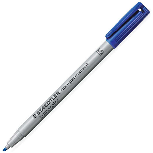 STAEDTLER Folienstift Lumocolor 312 B 1-2,5mm non permanent blau