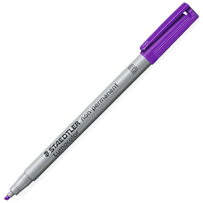 STAEDTLER Folienstift Lumocolor 312 B 1-2,5mm non permanent violett