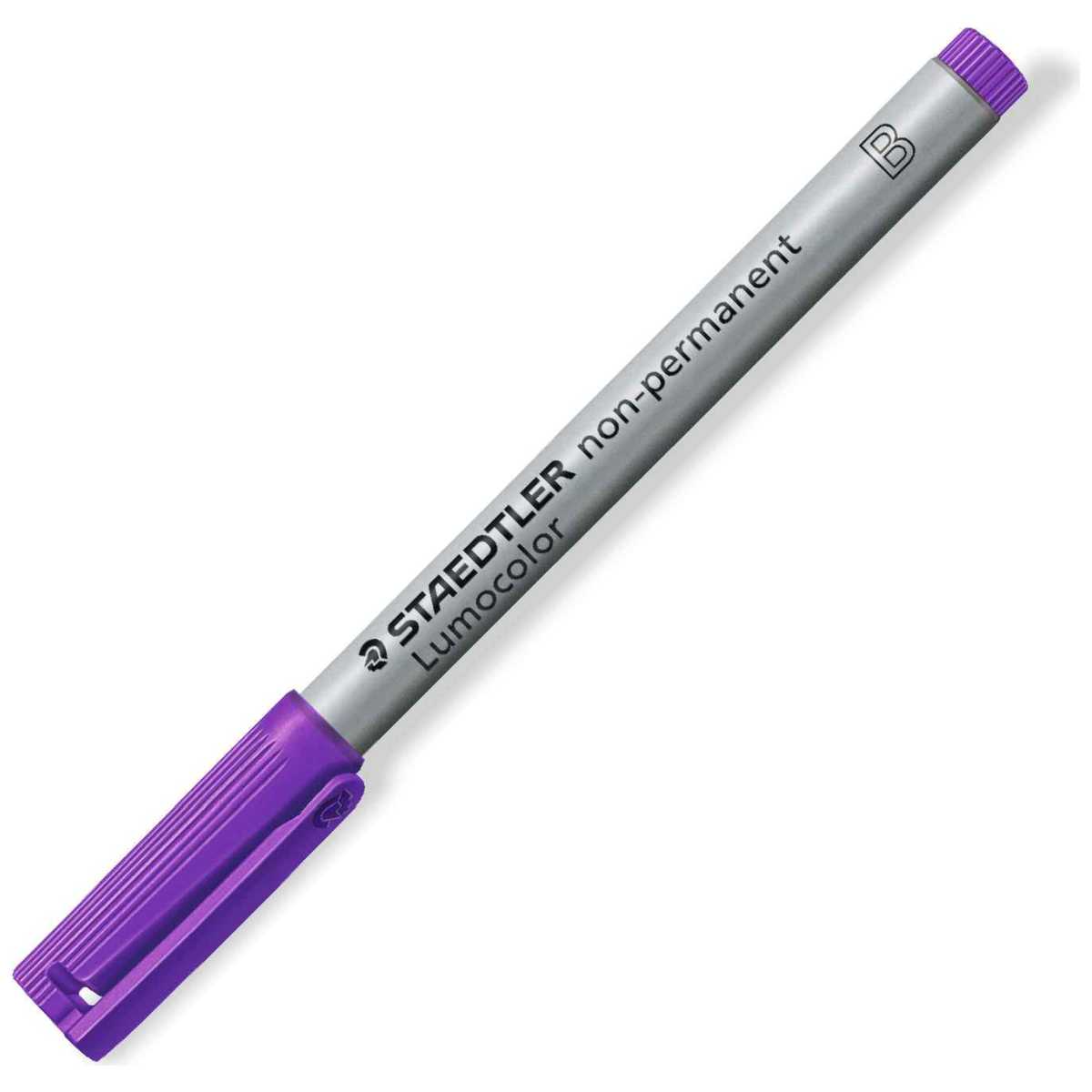 STAEDTLER Folienstift Lumocolor 312 B 1-2,5mm non permanent violett