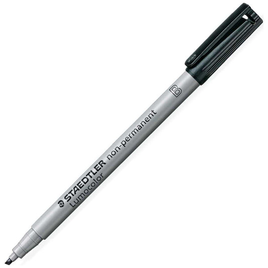 STAEDTLER Folienstift Lumocolor 312 B 1-2,5mm non permanent schwarz