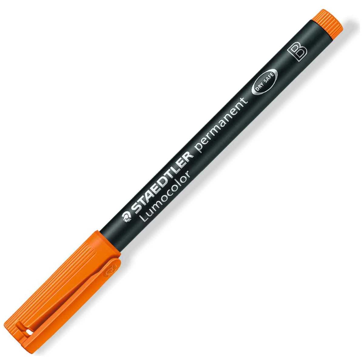 STAEDTLER Folienstift Lumocolor 314 B 1-2,5mm permanent orange