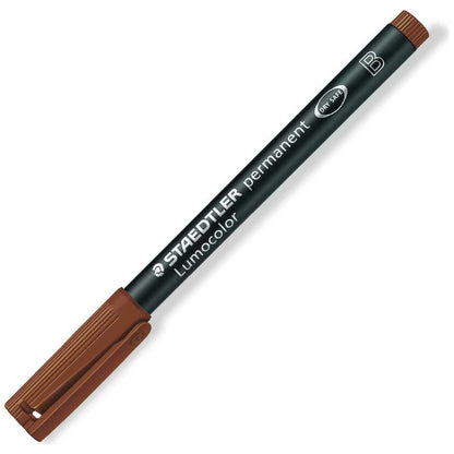 STAEDTLER Folienstift Lumocolor 314 B 1-2,5mm permanent braun